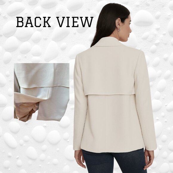 Aritzia Wilfred Mayet Jacket - Ivory/Silver - Medium - Like New - Picture 2 of 11